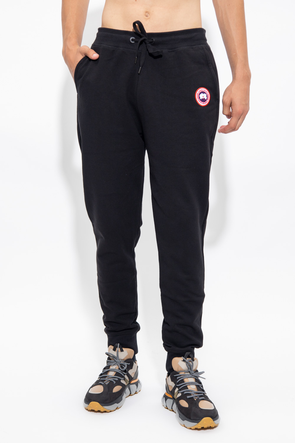 Black Sweatpants with logo Canada Goose - Vitkac Canada